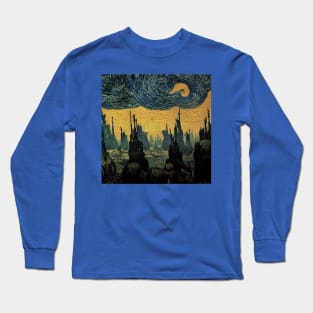 Starry Night in Kashyyyk Long Sleeve T-Shirt